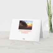 Herfst Zonsondergang Equinox van Klip Kaluna Kaart (Achterkant)
