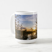 Herfst zonsondergang koffiemok (Voorkant links)