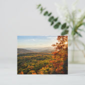 Herfst Zonsondergang | North Carolina Briefkaart (Staand voorkant)