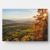Herfst Zonsondergang | North Carolina Fotoplaat (voorkant)