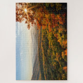 Herfst Zonsondergang | North Carolina Legpuzzel (Verticaal)