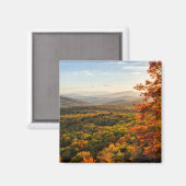 Herfst Zonsondergang | North Carolina Magneet (Voorkant / Achterkant)