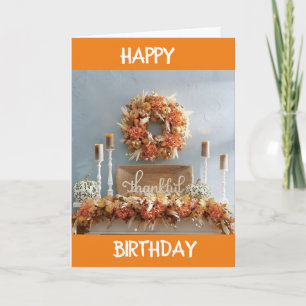**HERFST** ZWAARDAG EN DANKFUL VOOR **MIJN MOM* KA KAART