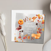 Herfst Zwangerschap Kaart