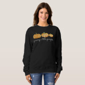 Herfst Zwangerschapsaankondiging sweatshirt (Voorkant volledig)