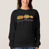 Herfst Zwangerschapsaankondiging sweatshirt (Voorkant)
