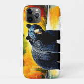 Herfst Zwarte Beer Rivier Ontwerp Case-Mate iPhone Case (Achterkant)