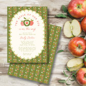 Herfstappel van ons oog grillig genderneutraal kaart