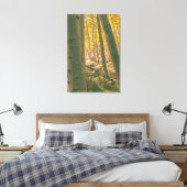 Herfstaspenen Canvas Afdruk (Insitu (Slaapkamer))