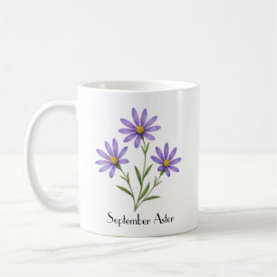Herfstasterbloemen Koffiemok