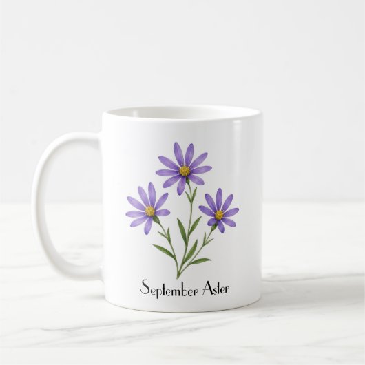 Herfstasterbloemen Koffiemok (Links)