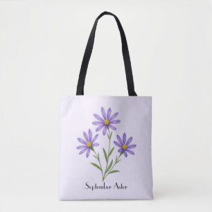 Herfstasterbloemen Tote Bag