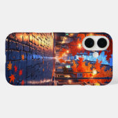 Herfstavond wandeling Case-Mate iPhone case (Achterkant (horizontaal))