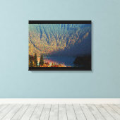 herfstbaai canvas afdruk (Insitu (Houten vloer))