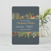 herfstbanner kaart (Staand voorkant)