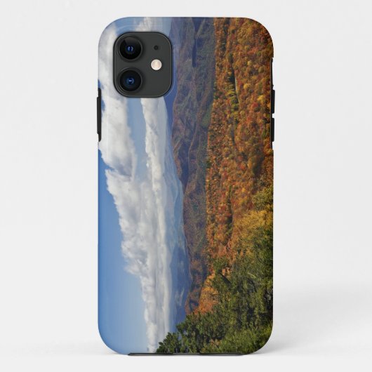 Herfstbeeld van de Zuidelijke Appalachen Case-Mate iPhone Case (Achterkant)