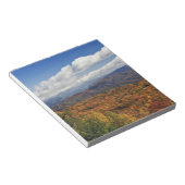 Herfstbeeld van de Zuidelijke Appalachen Notitieblok (Schuin)