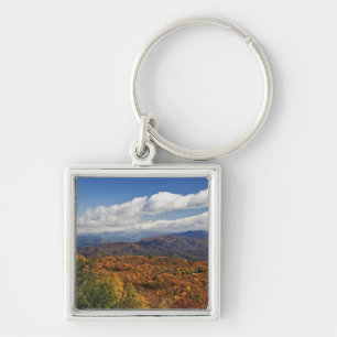 Herfstbeeld van de Zuidelijke Appalachen Sleutelhanger