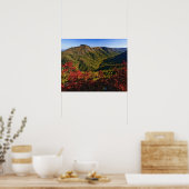 Herfstbeeld van Linville Gorge vaak genoemd de Poster (Keuken)