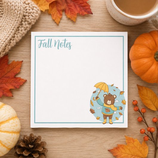 Herfstbeer verlaat post-it® notes