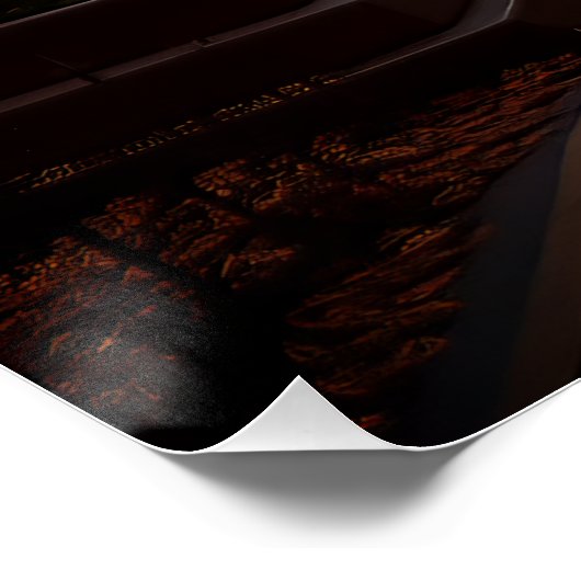 herfstbegraafplaats perfect poster (Hoek)