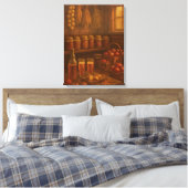 Herfstbeloning - Gouden Oogstviering Canvas Afdruk (Insitu (Slaapkamer))