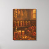 Herfstbeloning - Gouden Oogstviering Canvas Afdruk (Voorkant)