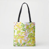 Herfstbessen op een all-over-print Canvas tas (Voorkant)
