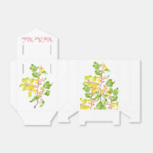 Herfstbessen op een Favor Box Bedankdoosjes (Uitgevouwen)