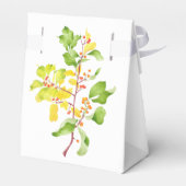 Herfstbessen op een Favor Box Bedankdoosjes (Achterkant)