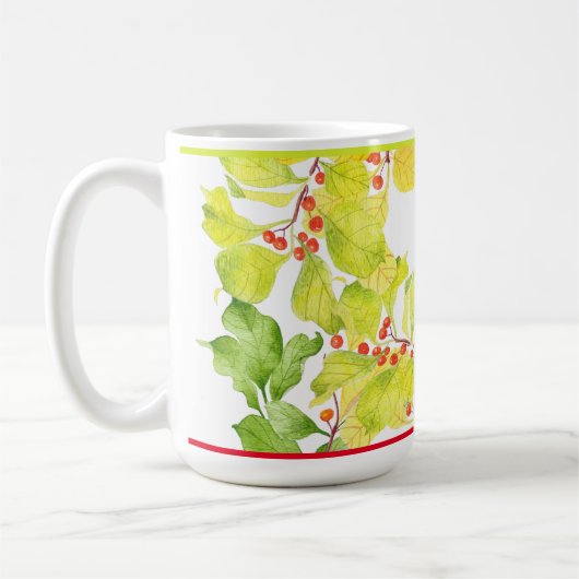 Herfstbessen op een klassieke Mok (Links)