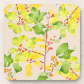 Herfstbessen op een set Onderzetters (Voorkant)