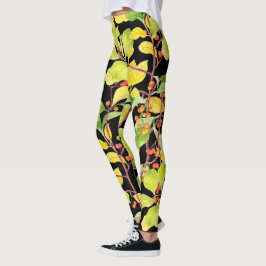Herfstbessen op Leggings