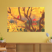 Herfstbewaker Canvasprint Canvas Afdruk (Insitu (Woonkamer))