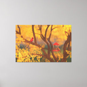 Herfstbewaker Canvasprint Canvas Afdruk