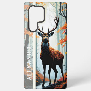 Herfstbewaker van het bos samsung galaxy hoesje