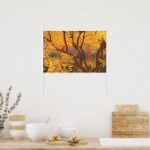 Herfstbewakerprint Poster (Keuken)