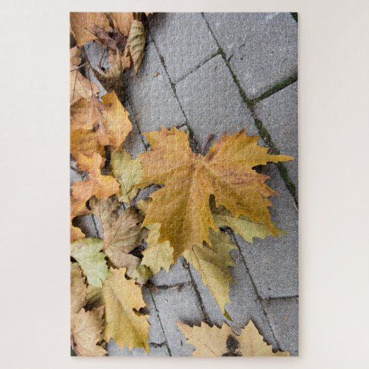 herfstbewijzen legpuzzel (Verticaal)
