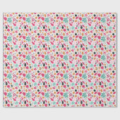 Herfstblad Abstract naadloos patroon Cadeaupapier (Vlak)