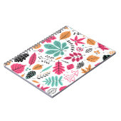 Herfstblad Abstract naadloos patroon Notitieboek (Linkerzijde)