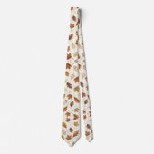 Herfstblad Bruiloft Stropdas (Voorkant)