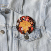 herfstblad-Button Ronde Button 7,6 Cm (In situ)