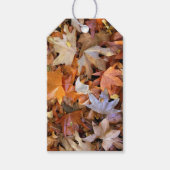 Herfstblad Cadeaulabel (Voorkant)