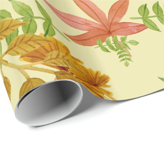  herfstblad cadeaupapier (Rol Hoek)