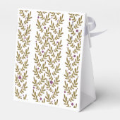 Herfstblad Favor Box Set Bedankdoosjes (Achterkant)