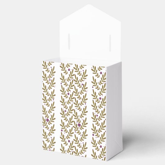 Herfstblad Favoriet Box Set Bedankdoosjes (Geopend)