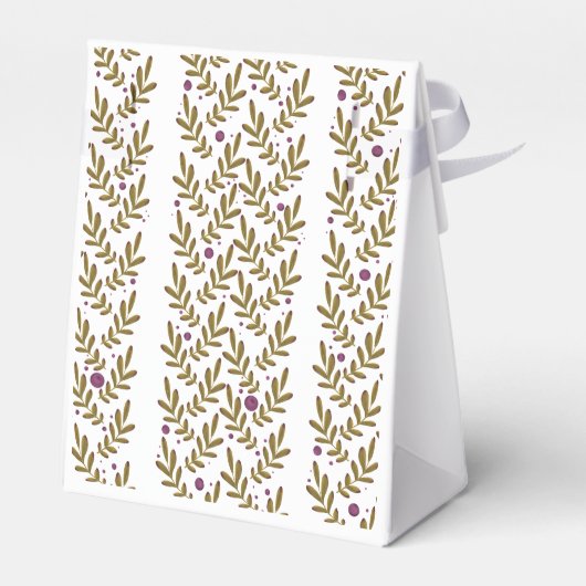 Herfstblad Favoriet Box Set Bedankdoosjes (Achterkant)