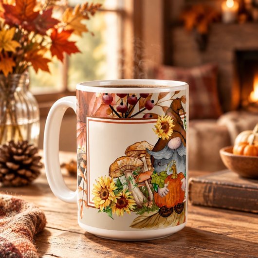 Herfstblad Kabouter Koffiemok