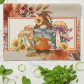 Herfstblad Kabouter Theedoek (Gevouwen)