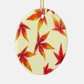 Herfstblad Keramisch Ornament (Rechts)